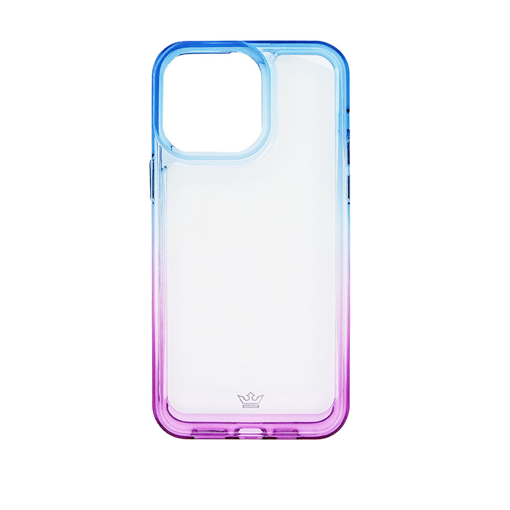 Estuche Clásico El Rey Degrade para iPhone 14 Pro Max · Morado