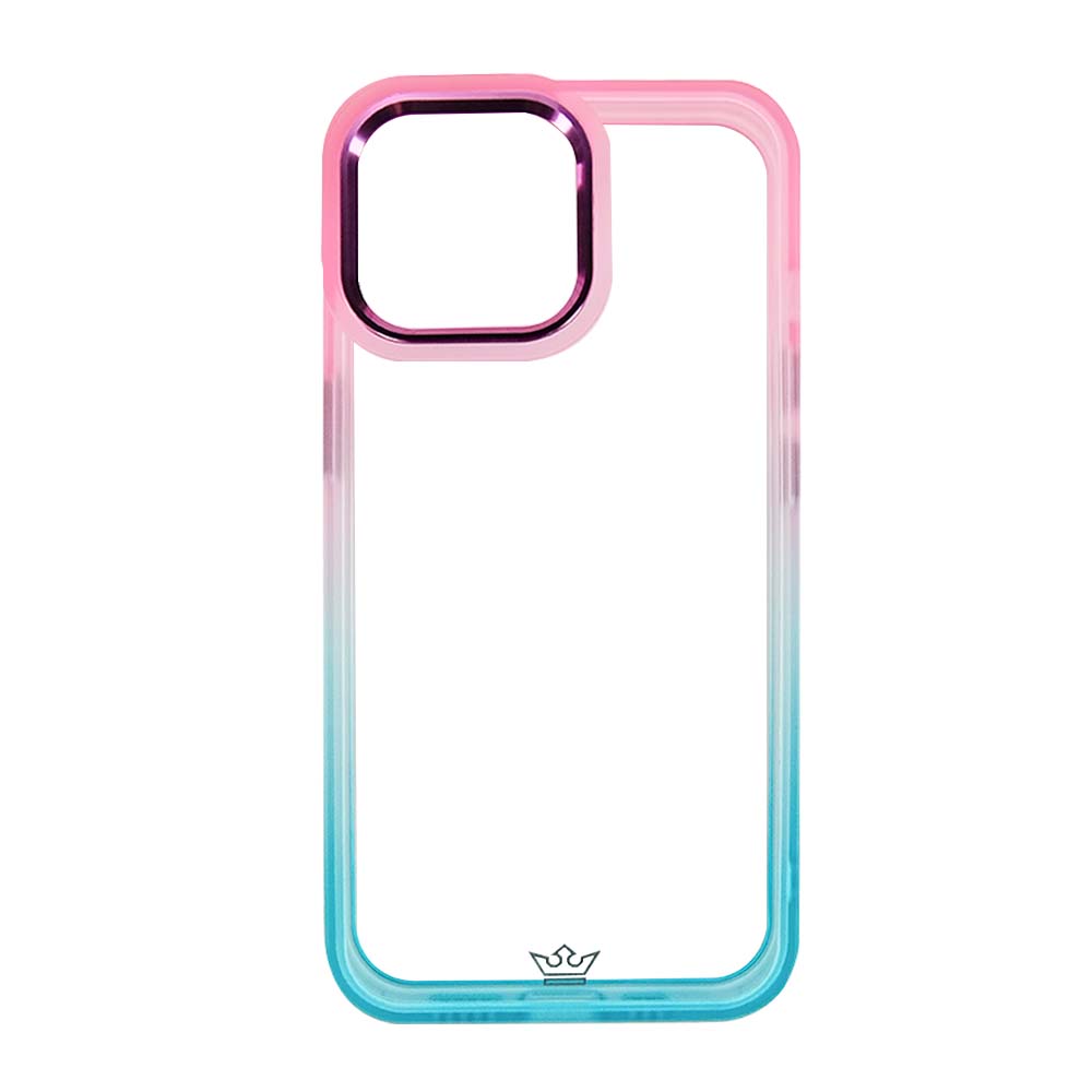 Estuche Clásico El Rey Degrade para iPhone 13 Pro Max · Turquesa