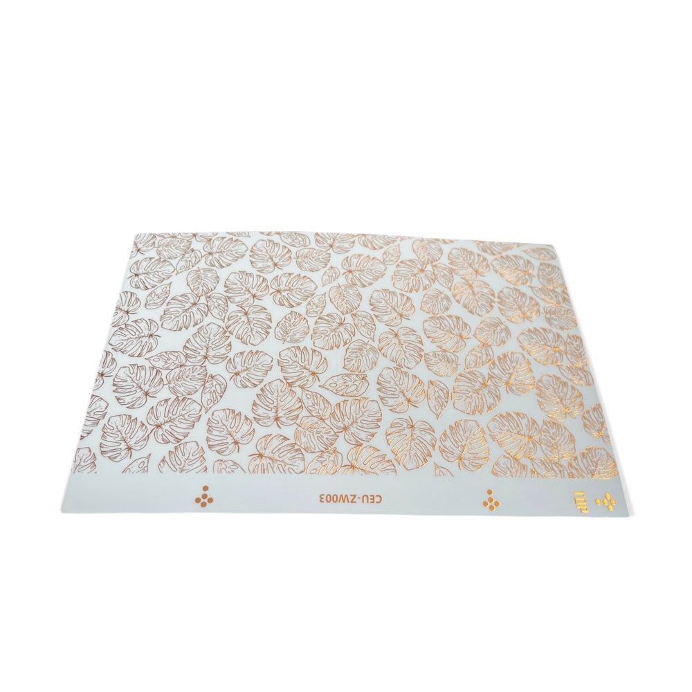 Lámina Parte Trasera Lensun Film Deluxe Bronce · Lente Zw004 Hojade Corazon