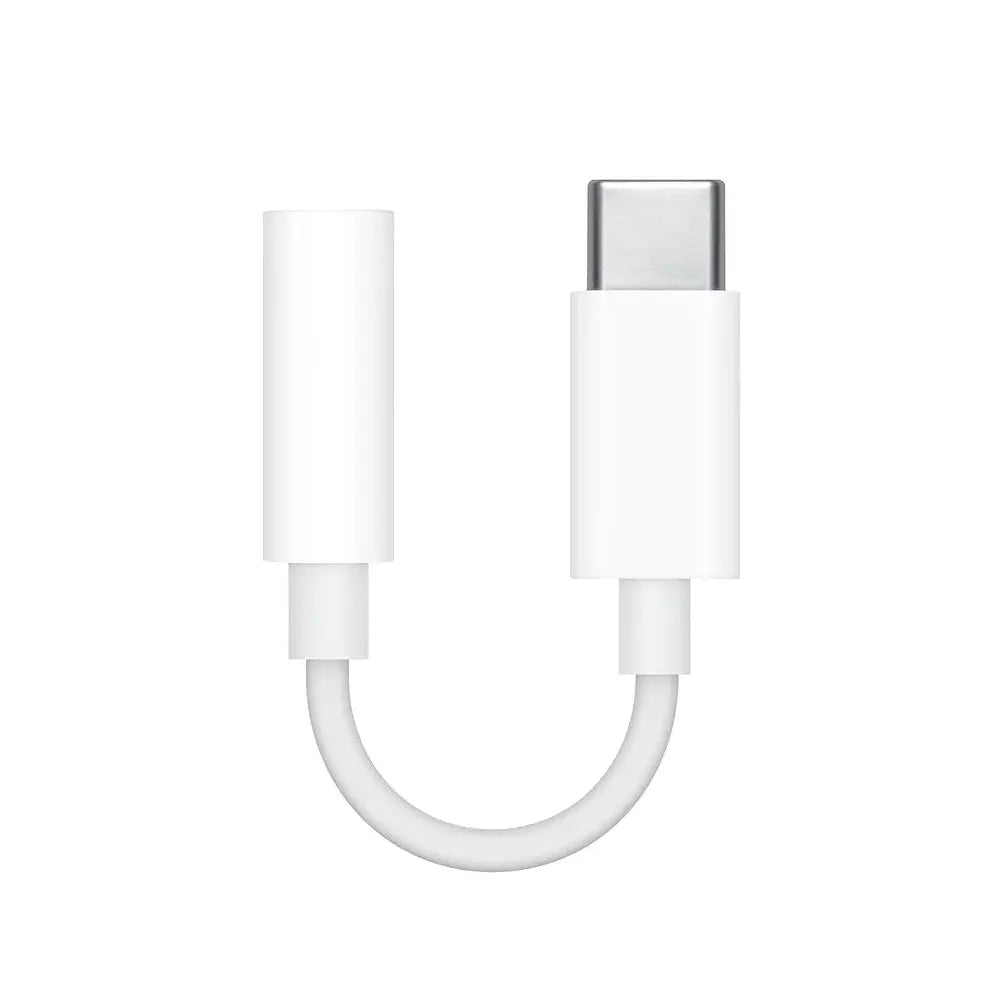 Accesorio apple adaptador usb-c a 3.5mm audio para linea iphone 15 series color blanco