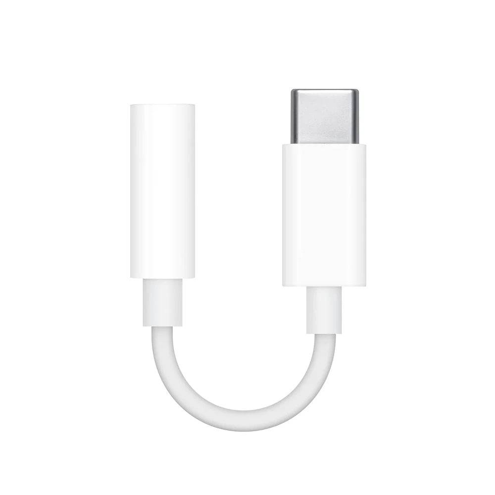 Accesorio apple adaptador usb-c a 3.5mm audio para linea iphone 15 series color blanco - MUNDO ACCESORIOS (B2C)