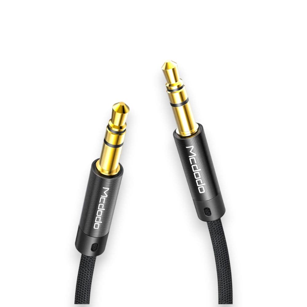 Accesorio mcdodo auxiliar ca-6640 3.5mm aux jack to 3.5mm aux jack cable 1.2m color negro - MUNDO ACCESORIOS (B2C)