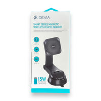 Thumbnail for Accesorio Devia Carro Smart Series Magnetic Wireless Bracket X15 Color Negro