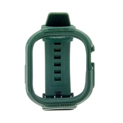 Accesorio Spigen pulsera Apple Watch 49mm Rugged Armor Pro verde militar.