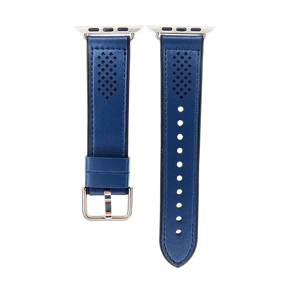 Accesorio spigen pulsera apple watch 49mm band retro fit compatible watch 42/ 44 / 45 color azul marino - MUNDO ACCESORIOS (B2C)