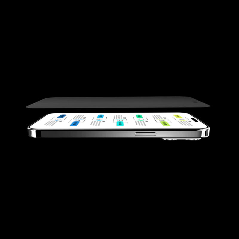 Accesorio switcheasy vidrio templado iphone 15 pro max vetro privacy color transparente