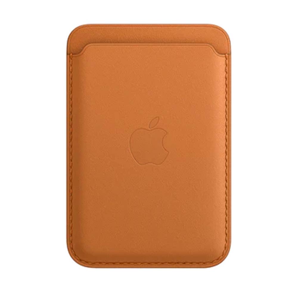 Accesorio apple wallet con magsafe color golden brown