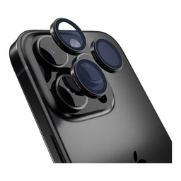 Accesorio mageasy vidrio templado camara iphone 16 pro max - iphone 16 pro sapphire lens protector for 2024 iphone 3 lenses /  3 lenses large titanium  black color negro - MUNDO ACCESORIOS