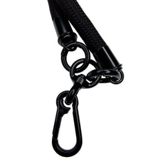 Accesorio el rey strap 8mm 1.2 m largo con sujetadora new con colgador de llaves y audifonos color negro  Shop name