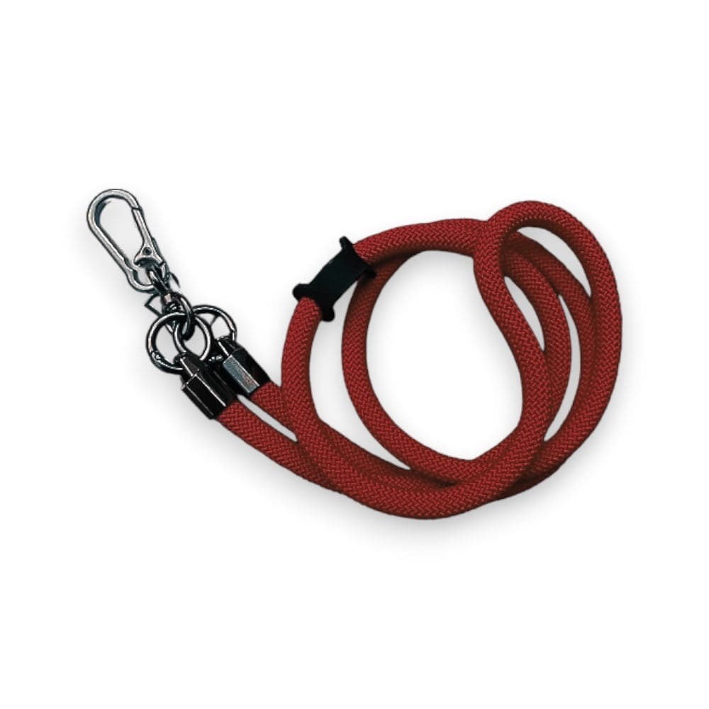 Accesorio El Rey Strap 1.2 M Largo Con Sujetadora New Con Colgador De Llaves Y Audifonos Color Rojo - MUNDO ACCESORIOS (B2C)