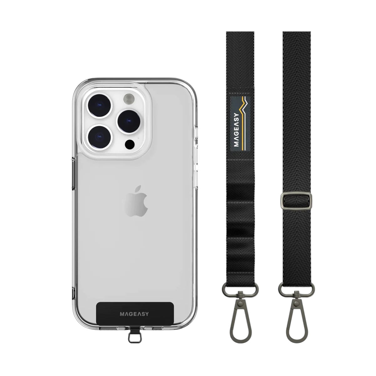 Switcheasy strap accessory 20 mm for any cell phone, black color