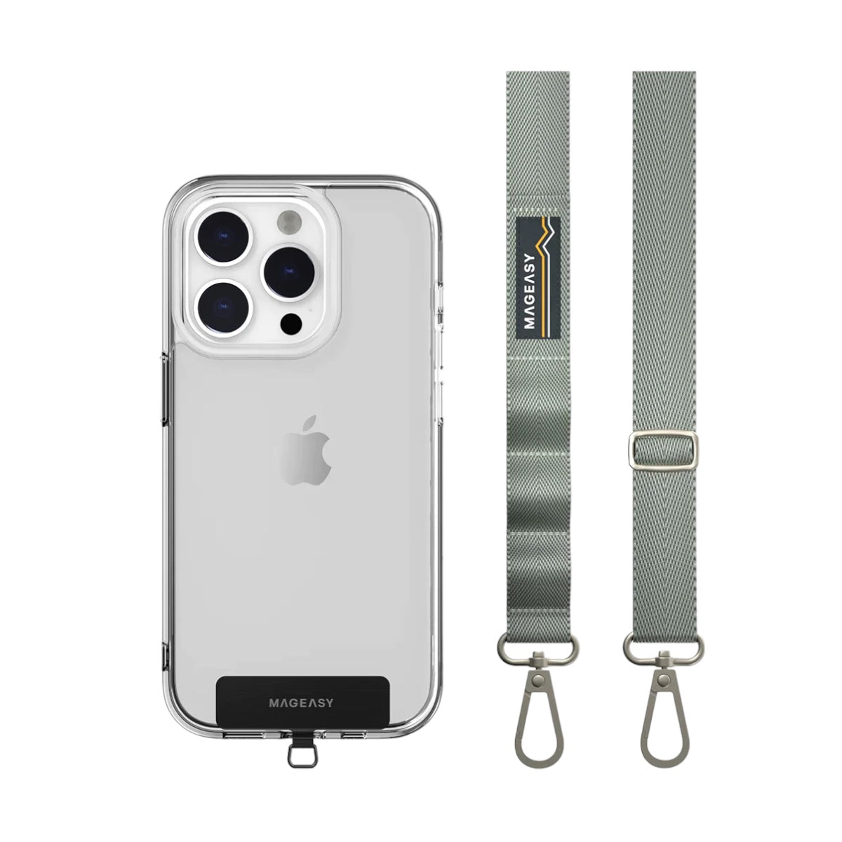 Accesorio Switcheasy Strap 20 Mm Para Cualquier Celular Color Verde Olivo ( Misty Blue ) - MUNDO ACCESORIOS (B2C)