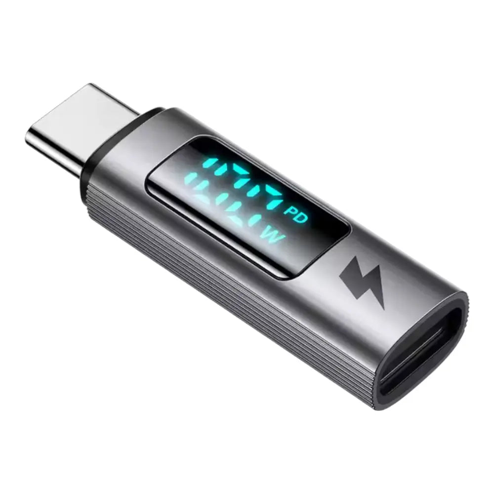 Adaptador mcdodo tipo c adapter 100w digital display fast charge ot-609 color gris  Shop name