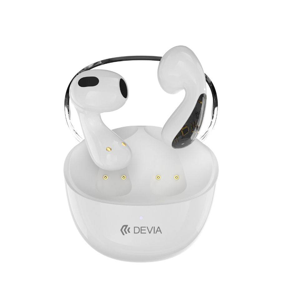 Audifonos Devia Inalambrico Smart Series Tws-M8 Em059 Color Blanco - MUNDO ACCESORIOS (B2C)