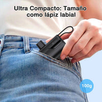 Bateria 1hora power bank 4500mah gar262 salida tip c color negro - MUNDO ACCESORIOS (B2C)