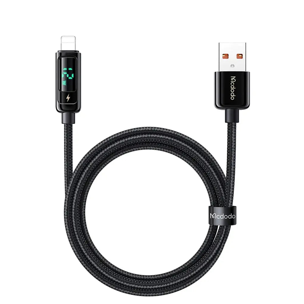 Ca-3621 cable de iphone led auto disconnect usb a lightningcable 1.8m largo negro  Shop name