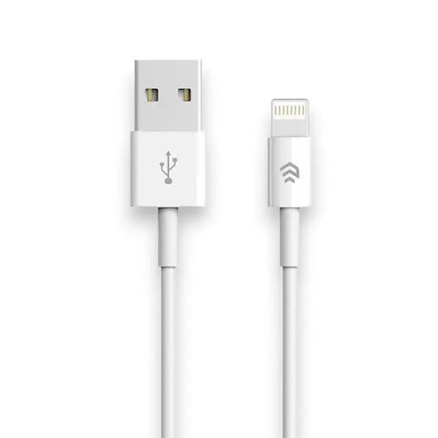 Cable devia lightning smart series (5v 2a,2m) color blanco