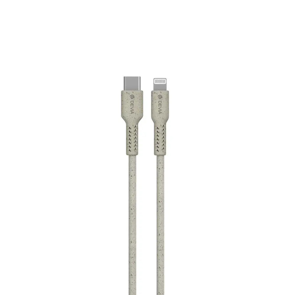 Cable Devia Micro Usb Environment-Friendly Plant Straw Cable Set ( 30 Pcs ) Color Blanco  Shop name