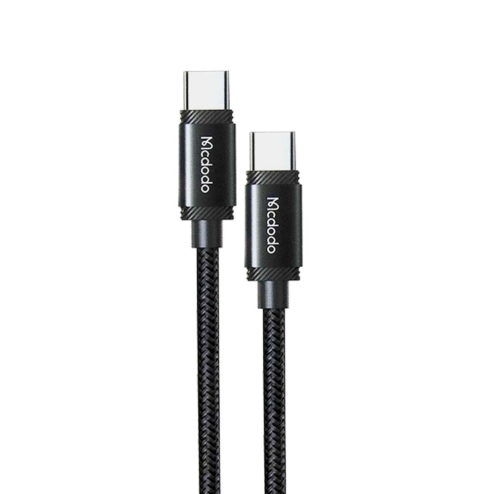 Cable Mcdodo Ca-3681  Soporta 240W De Carga A Alta Velocidades Tipo C A Tipo C Color Negro