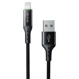 Cable Mcdodo Usb Ca-7411  1.8 Metros Con La  Funcion De  Auto Disconnect Usb A Lightning Color Negro - MUNDO ACCESORIOS (B2C)