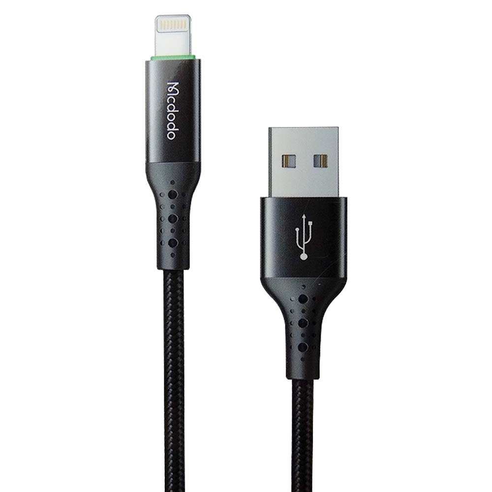 Cable Mcdodo USB CA-7410 - 1.2m with auto disconnect, USB to Lightning, black.