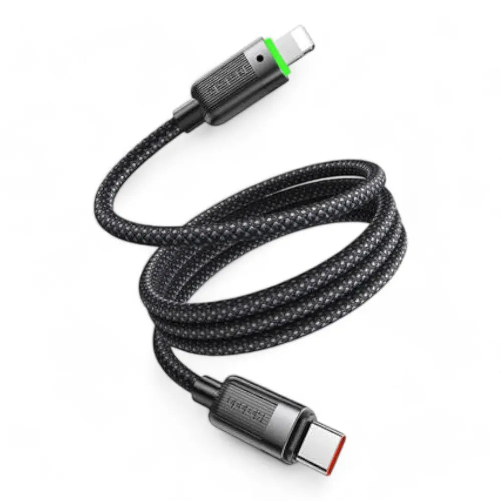 Cable mcdodo usb ca-2010 usb-c to lightning 36w magnetic self-winding cable color negro  Shop name