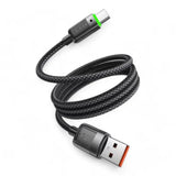 Cable mcdodo usb ca-5650 usb-a to usb-c magnetic self-winding cable 480mbps  color negro