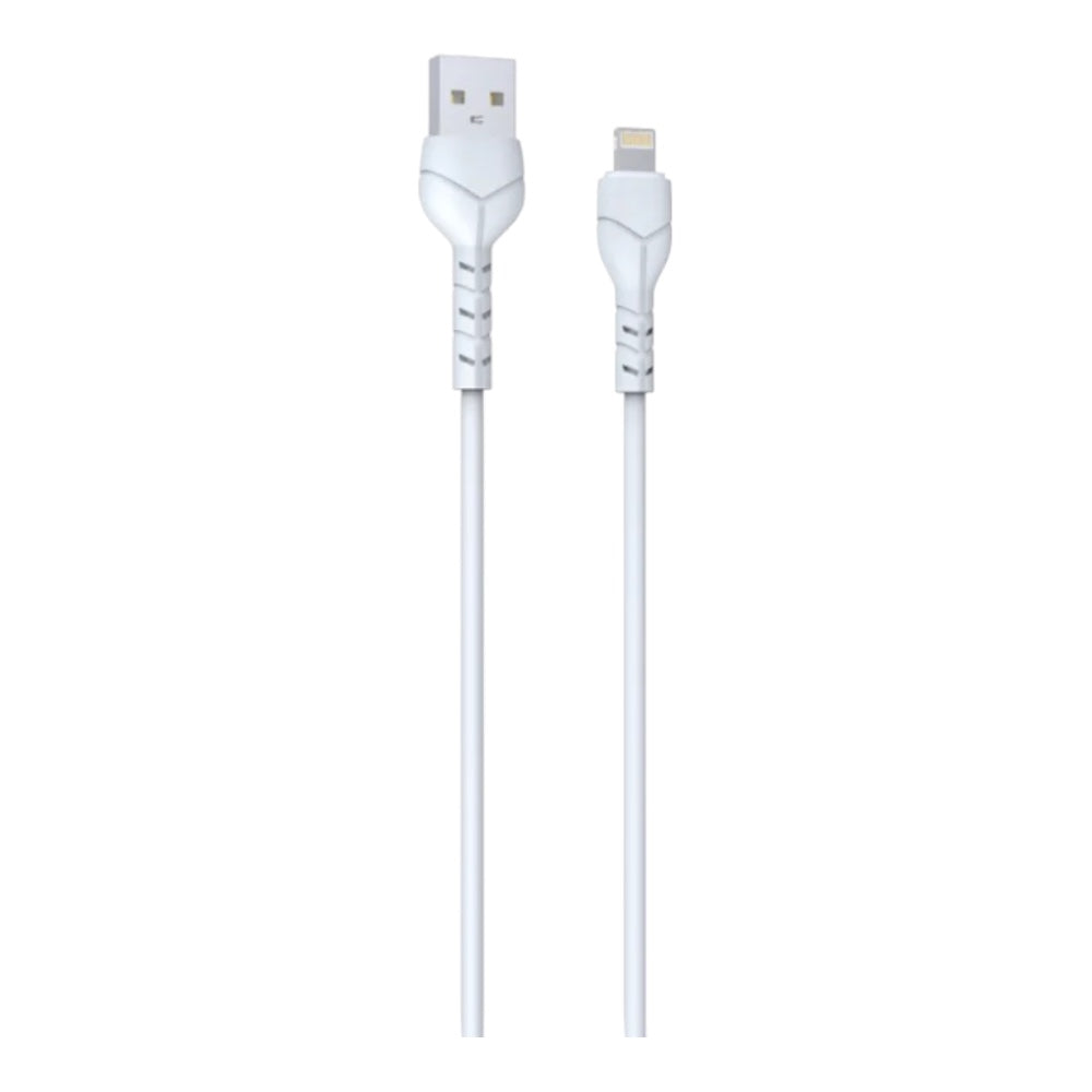 Cable devia usb devia lightning kintone series economico ec406 color blanco