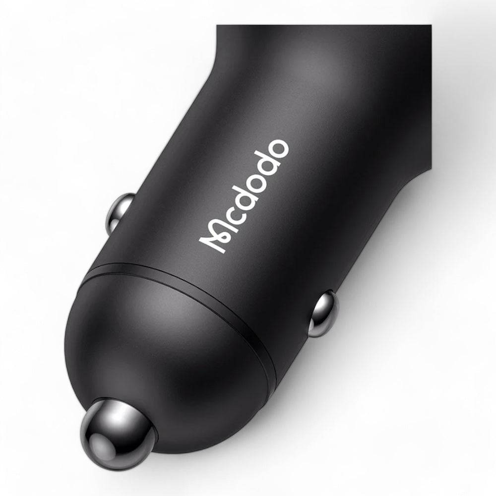 Cargador mcdodo carro cc-5670 aurora series 95w usb-a + usb-c dual-ports car charger with digital display color negro - MUNDO ACCESORIOS (B2C)