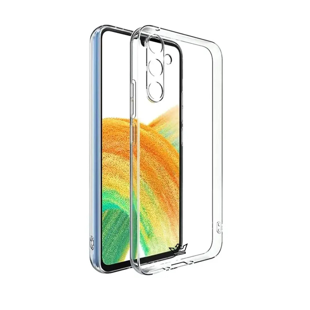 estuche transparente el rey con botones samsung a34 color transparente  Shop name