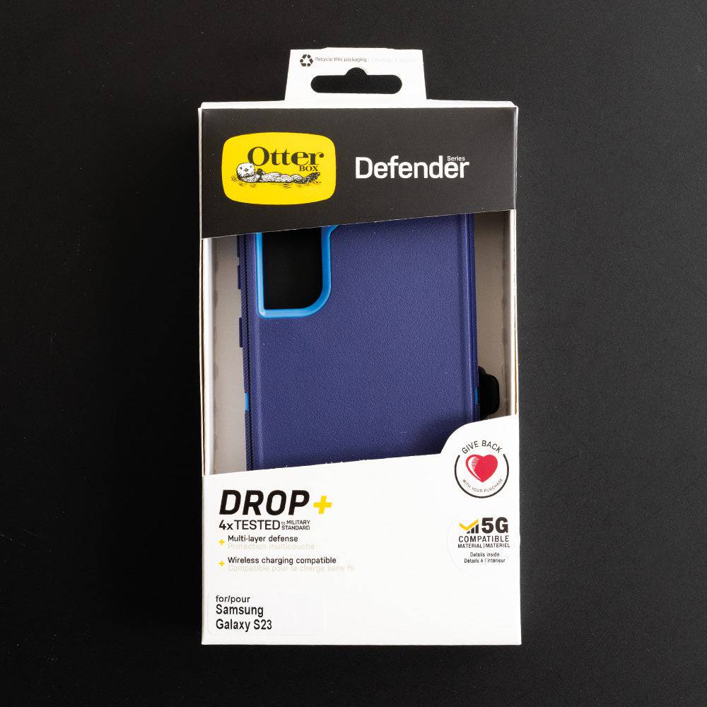 estuches proteccion otterbox defender samsung s23 color azul - MUNDO ACCESORIOS (B2C)