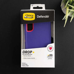 estuche proteccion otterbox defender samsung s23 plus color morado / rosado  Shop name