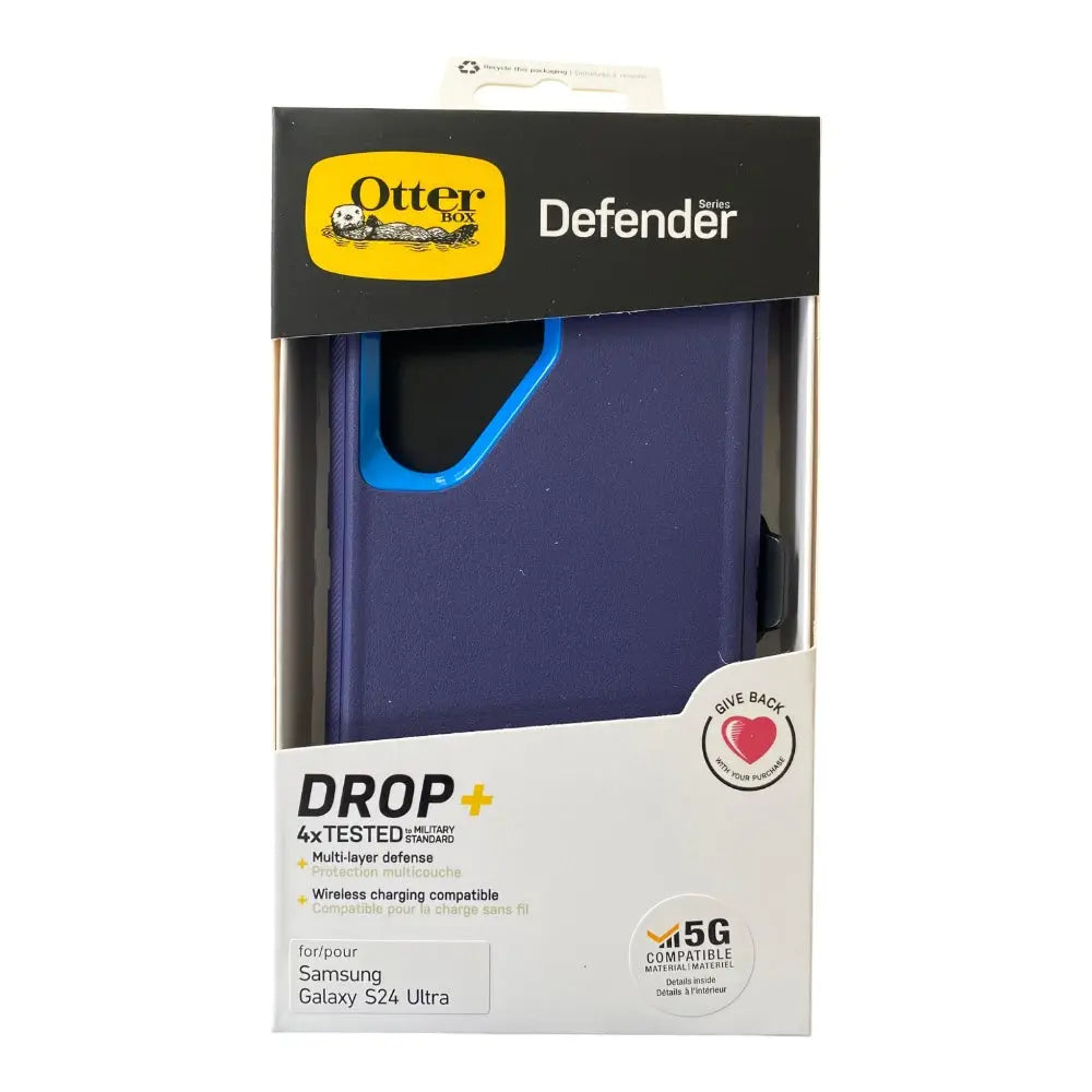 Estuche otterbox defender samsung s24 ultra color azul  Shop name