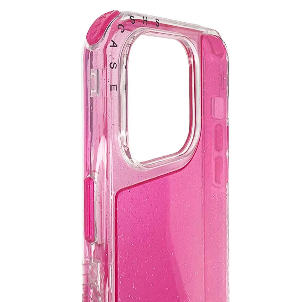 Estuche el rey glitter iphone 14 defender color fucsia  Shop name