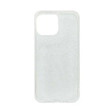 Estuche transparente con brillos para iPhone 13 Pro, diseño elegante de 0.35 mm.