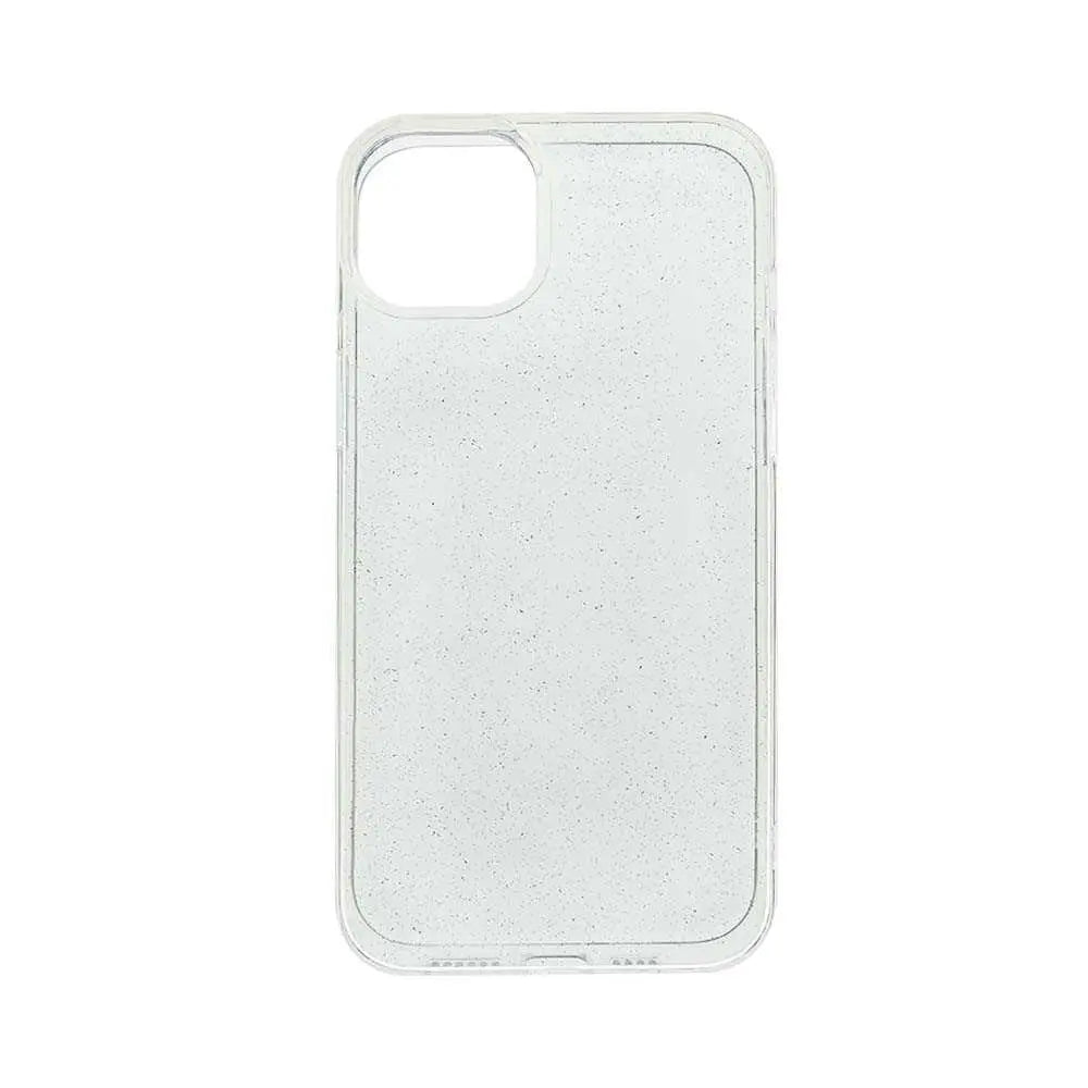 Estuche transparente y brillante para iPhone 14 Plus, ultra delgado, con protección superior.