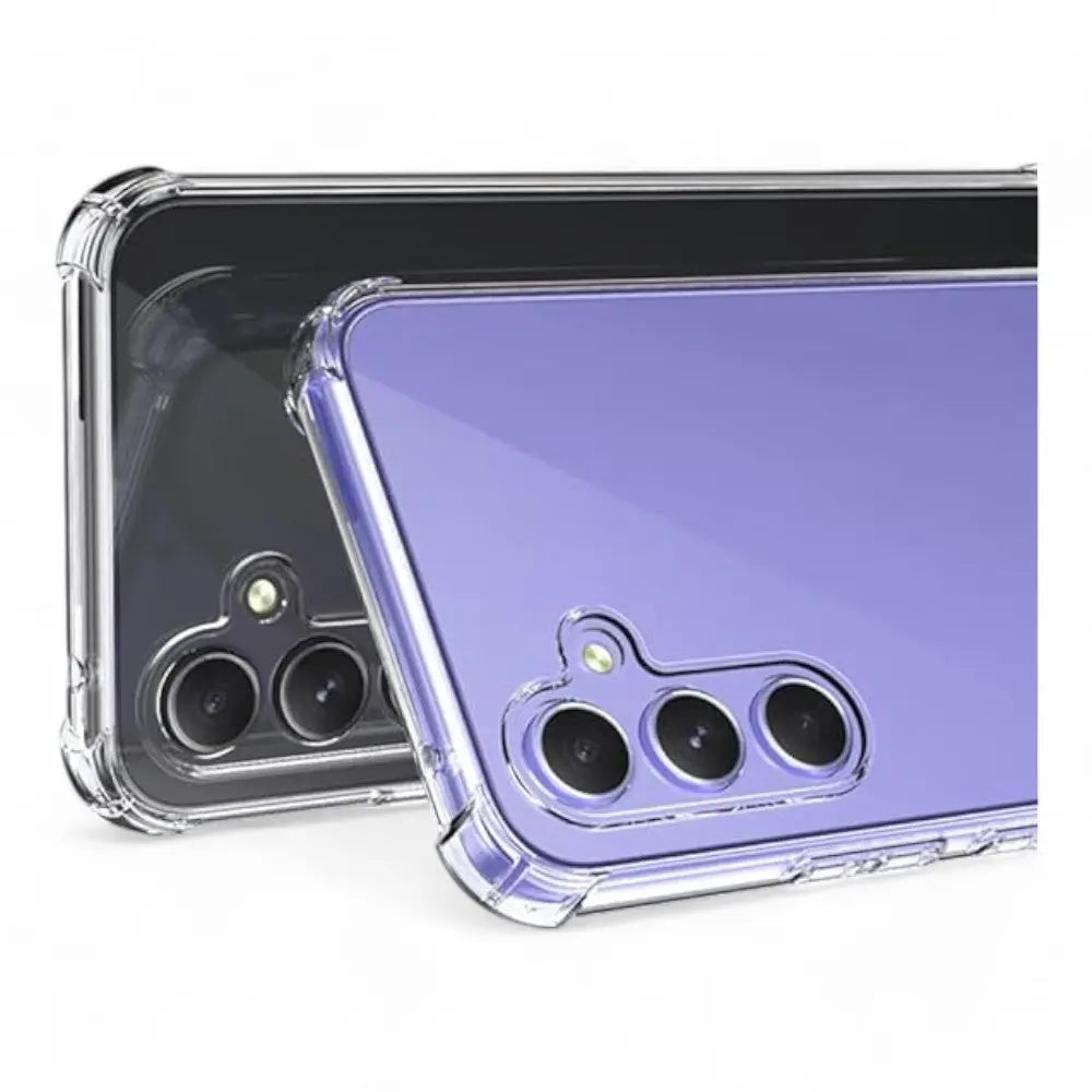 Estuche proteccion el rey hard case samsung a34 color transparente