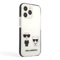 Thumbnail for Estuche karl lagerfeld hard case iphone 13 pro  - hc tpe k&choupette bodies white color transparente