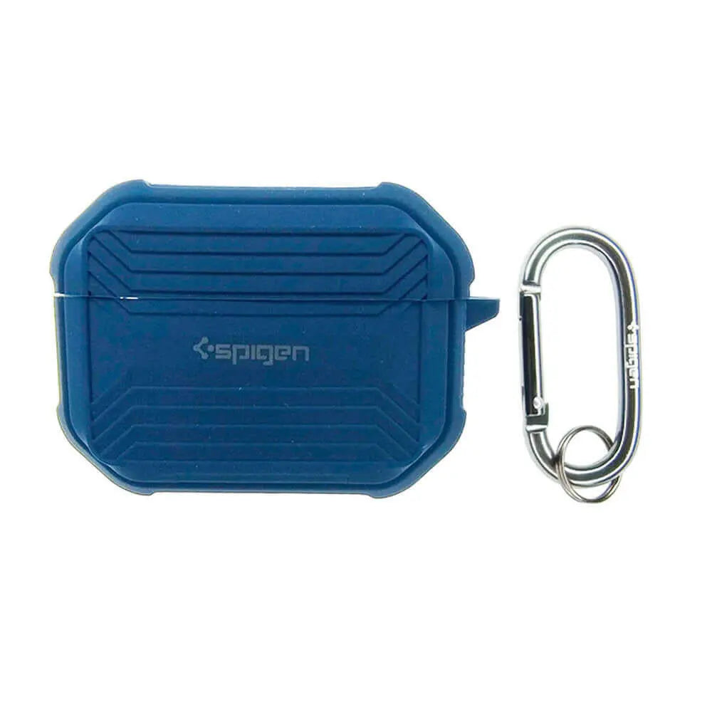 Estuche spigen airpods pro tough armor color azul marino- MUNDO ACCESORIOS.