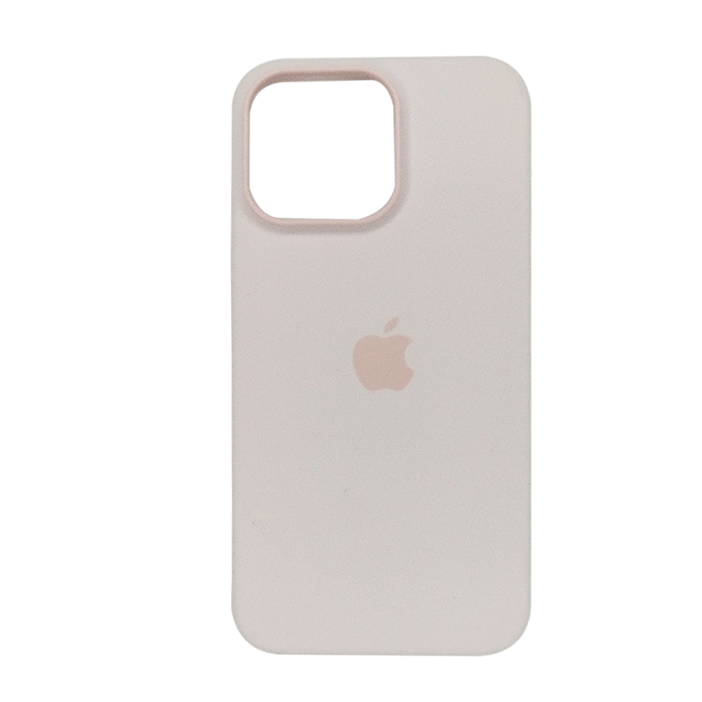 Estuche apple magsafe iphone 15 pro max silicone color rosado