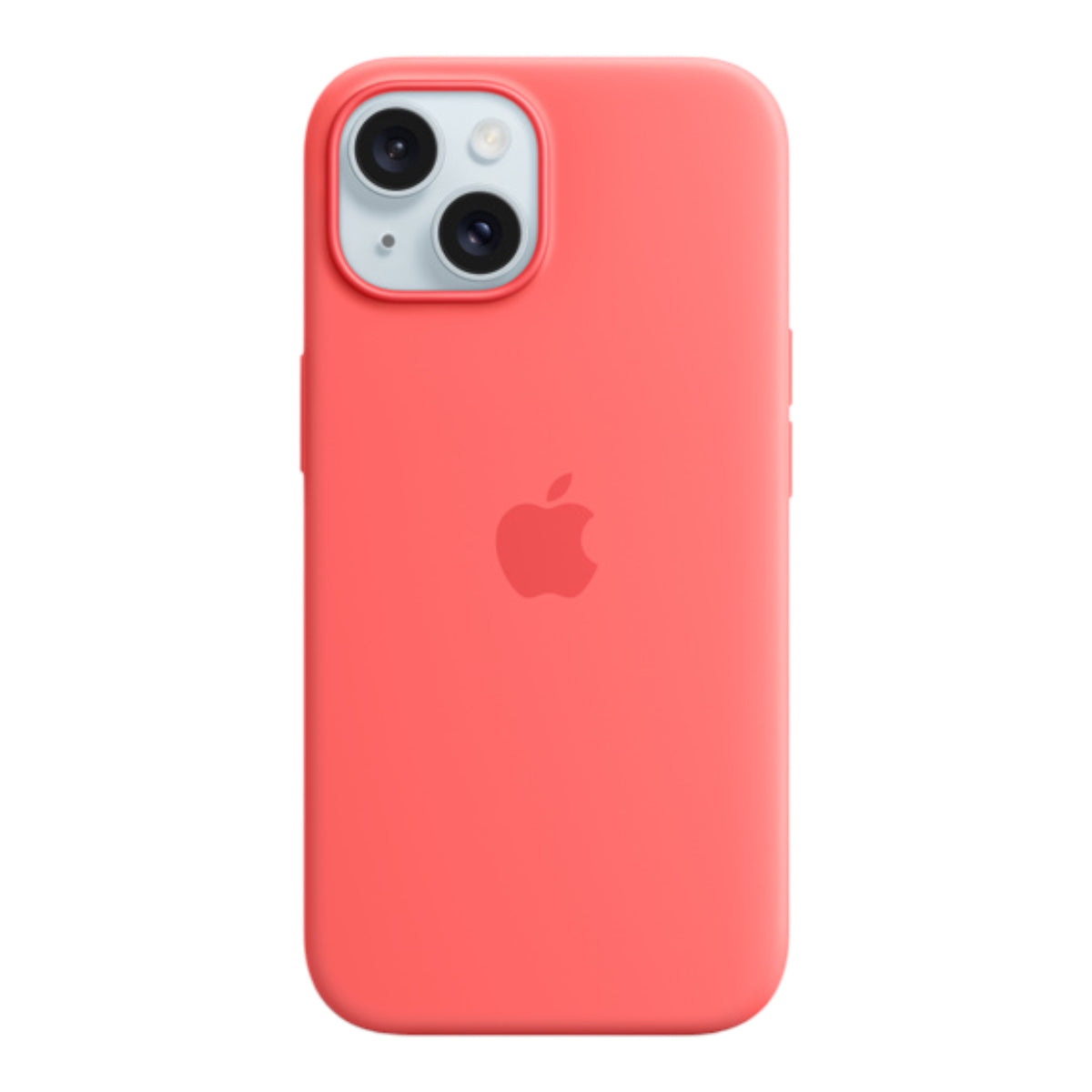 Estuche apple magsafe iphone 15 silicone ( pinkcitus ) color rosado