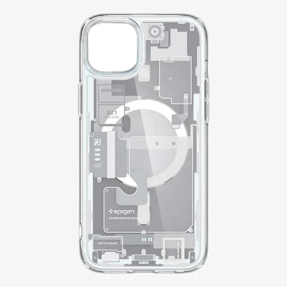 Estuche Spigen transparente MagSafe para iPhone 13 Pro Max ultra híbrido.