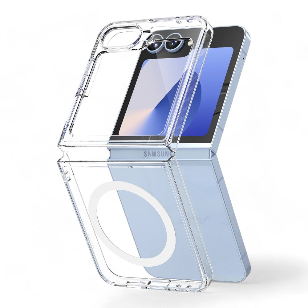 Spigen Magsafe Samsung Z Flip 6 Case Color Transparent