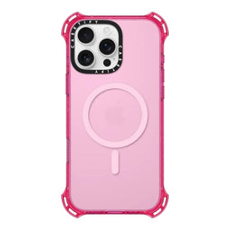 Estuche casetify magsafe iphone 16 pro max bounce case  color fucsia - MUNDO ACCESORIOS (B2C)