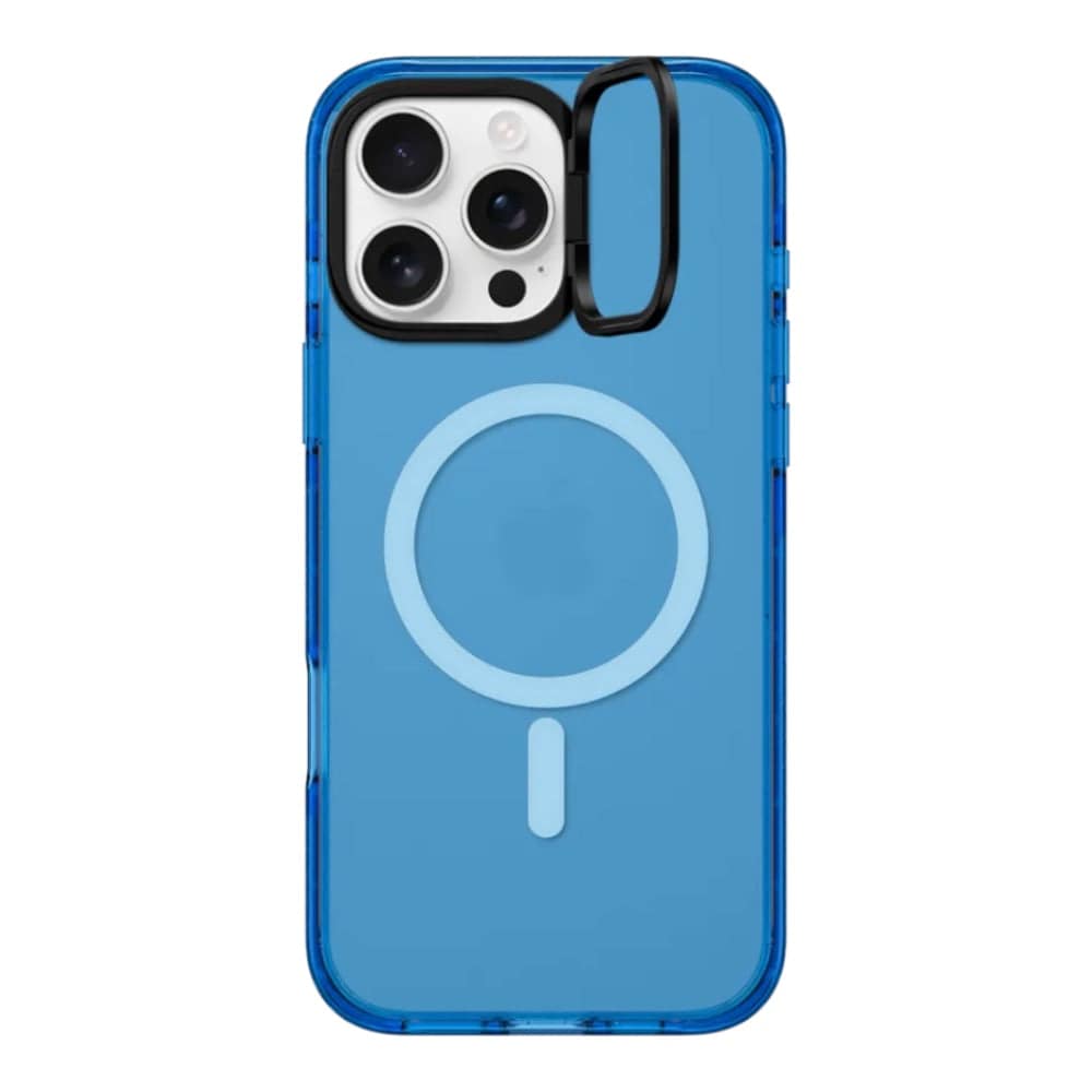 Estuche casetify magsafe iphone 16 pro max impact ring stand  color azul - MUNDO ACCESORIOS (B2C)