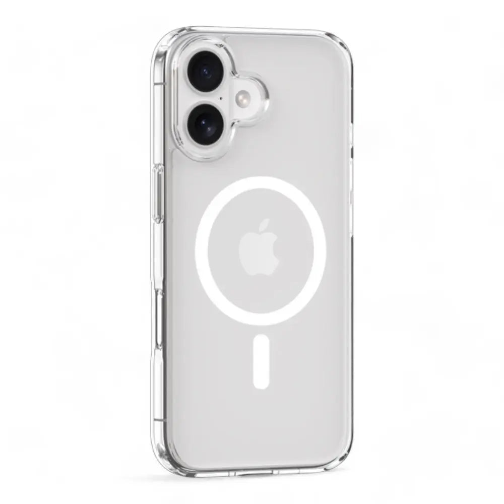 Estuche devia magsafe iphone 16 pure clear magnetic shockproof case color transparente  Shop name