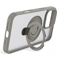 Devia magsafe iphone 16 plus delight series magnetic case with bracket gray/dark color