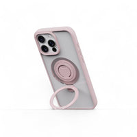 Estuche devia magsafe iphone 16 plus delight series magnetic case with bracket color fucsia - MUNDO ACCESORIOS (B2C)