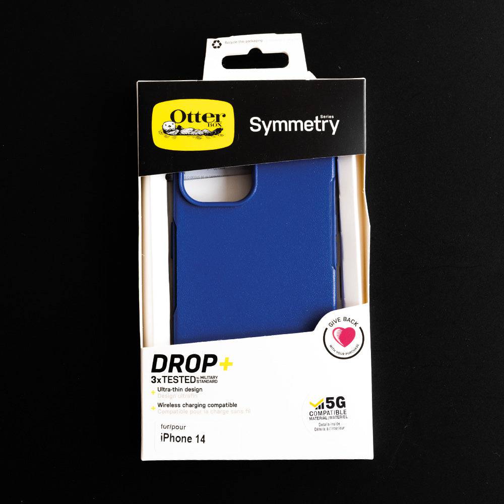 estuches clasico otterbox symmetry apple iphone 14 color azul - MUNDO ACCESORIOS (B2C)