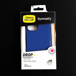 estuches clasico otterbox symmetry apple iphone 14 color azul - MUNDO ACCESORIOS (B2C)